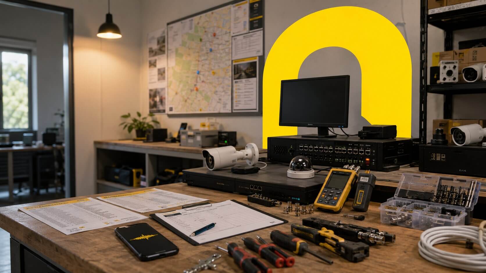 DI agentas cctv stebėjimo paslaugų įmonės