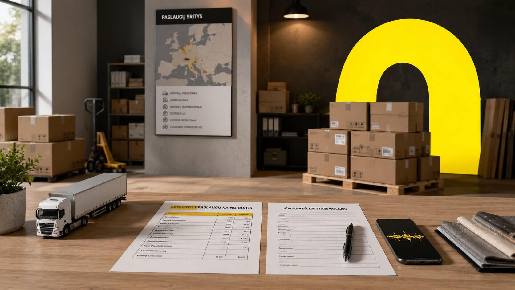DI agentas logistikos paslaugos