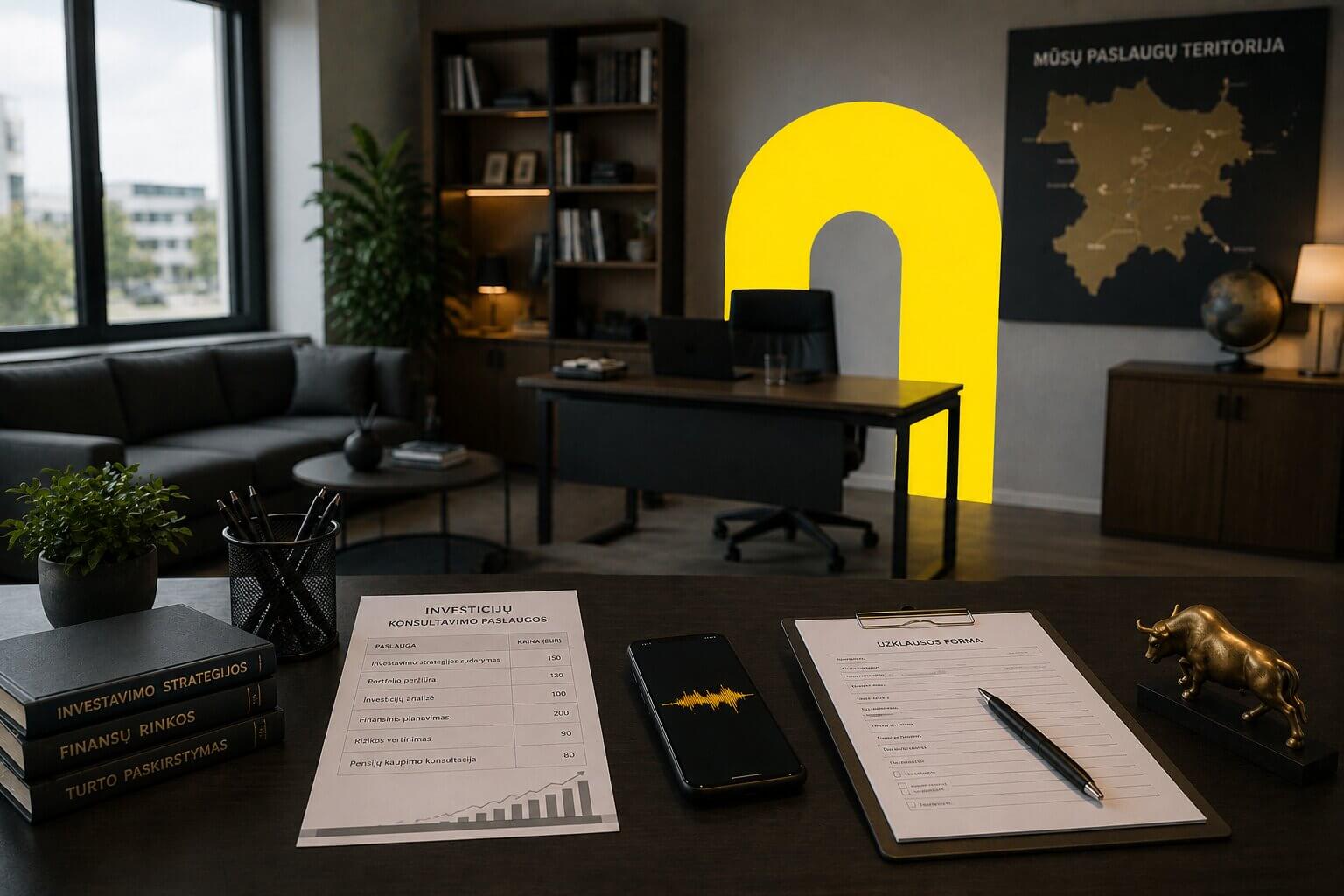 DI agentas investicijų konsultantai