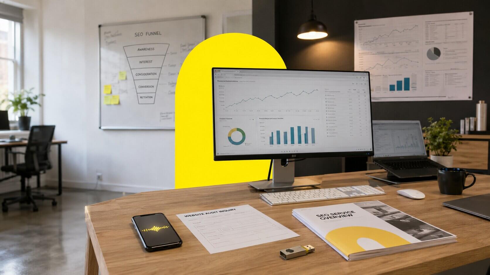 DI agentas SEO agentūrai — SEO specialistų biuro erdvė